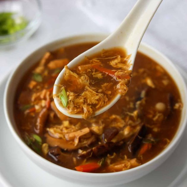 Hot and Sour Chicken Soup