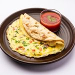 Omelette Chapati Roll