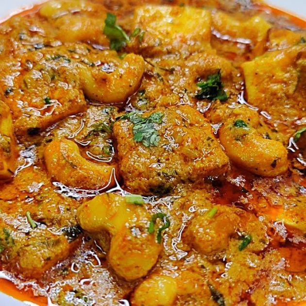 Paneer Kaju Masala Curry