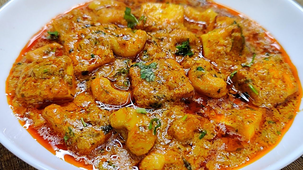 Paneer Kaju Masala Curry